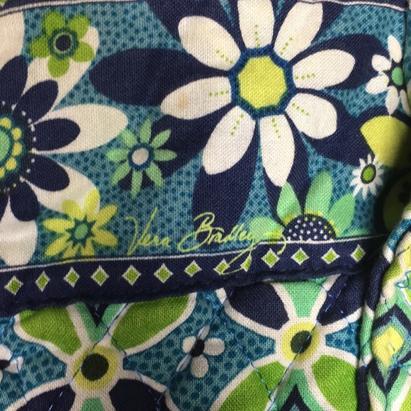 Green and Blue Vera Tote Bag - Picture 8 of 9